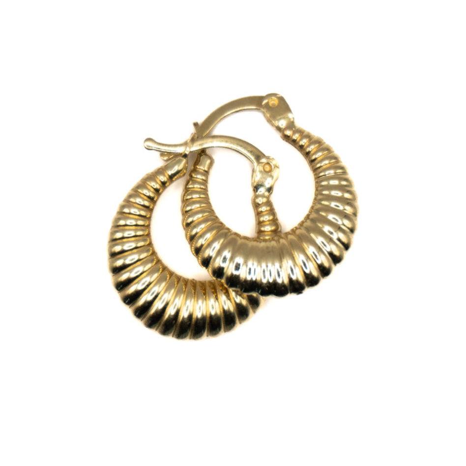 Petite Croissant Hoops