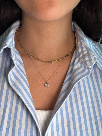 Olivia Lab-Grown Diamond Pendant, alternate view