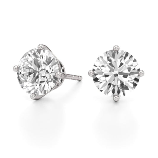 Lab Diamond Studs (2ct total)