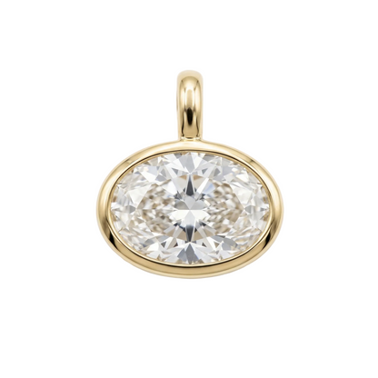 Olivia Lab-Grown Diamond Pendant, product view