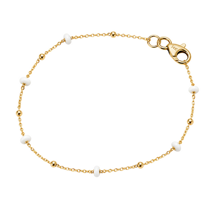 Aura Bracelet in 14k yellow gold, product view