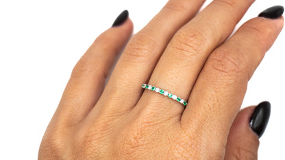 Emerald Whisper Band, alternate view