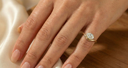 Ophelia Pinky Ring, alternate view