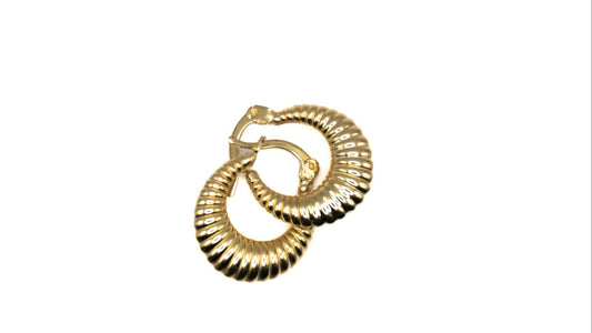 Petite Croissant Hoops