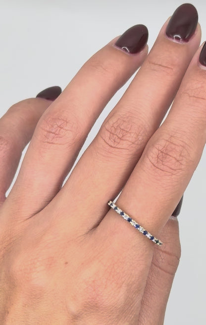Sapphire Whisper Band